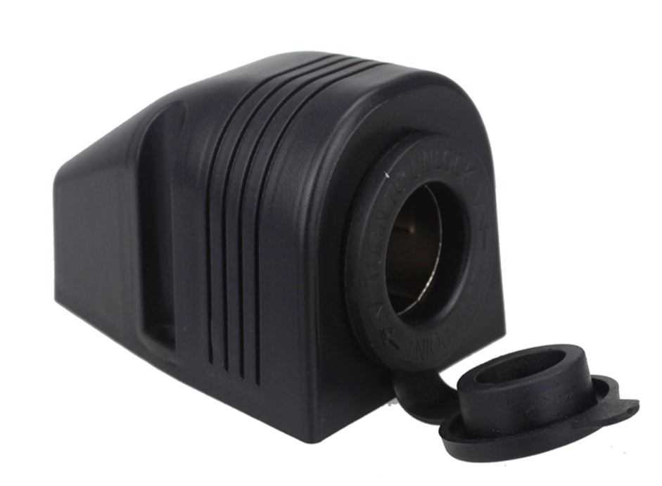 Black Surface Mount Socket Regular