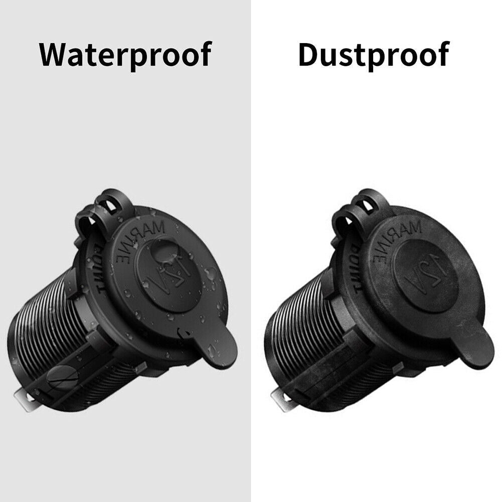 Black socket Led Blue
