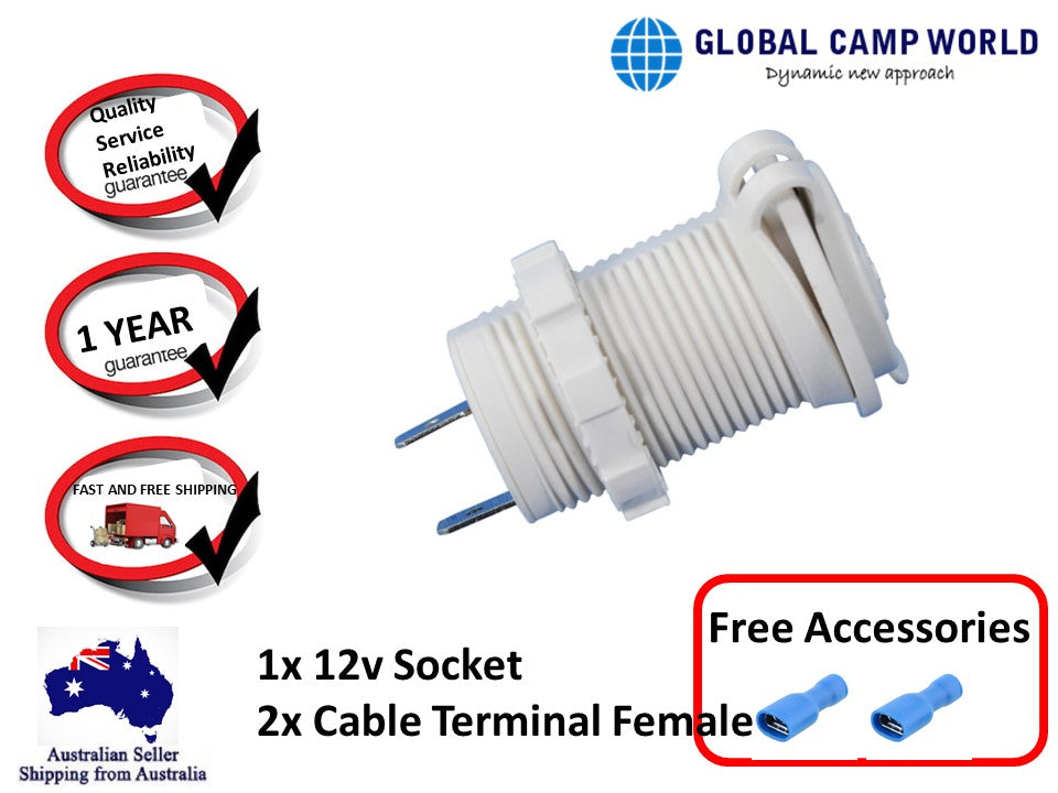 White USB Charger Socket Double  4.2A